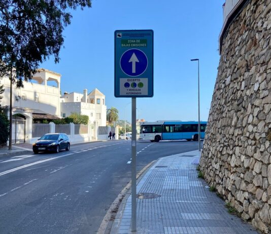 Umweltzone Málaga Stadt