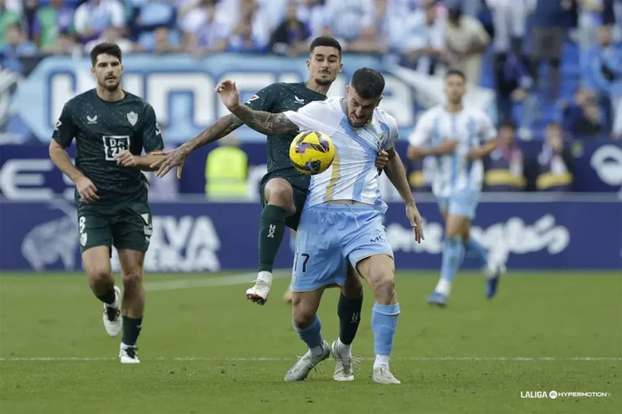 FC Málaga - UD Almería 1:1 | LaLiga Hypermotion Spanien