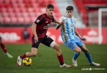 CD Mirandés - FC Málaga 3:2 | LaLiga Hypermotion Spanien