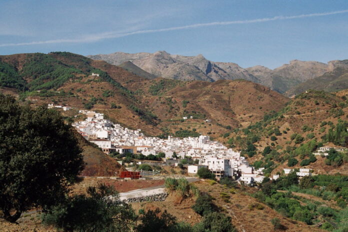 Tolox in Andalusien