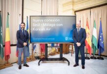 Malaga Südkorea Flugverbindung