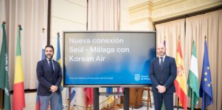 Malaga Südkorea Flugverbindung