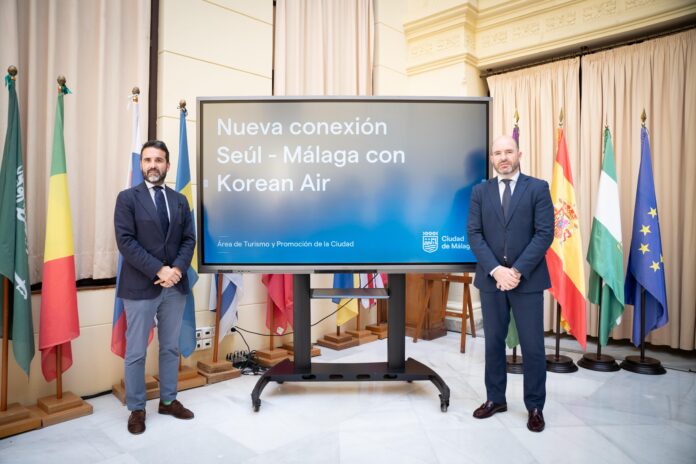 Malaga Südkorea Flugverbindung
