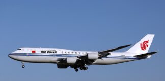 Málaga China Flugverbindung