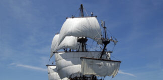 Historisches Segelschiff Málaga