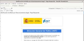 falsche DGT-Mails