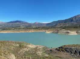 Wasserstand Stauseen Málaga 2025