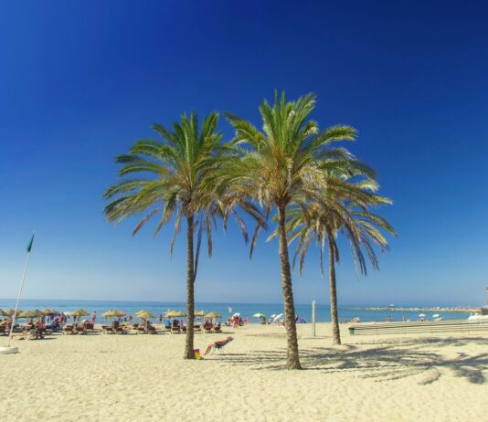Strand La Bajadila Marbella
