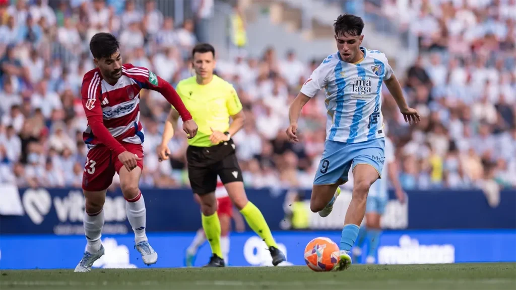 Zweiter Sieg in Folge bringt den Klassenerhalt für den FC Málaga in greifbare Nähe FC Málaga - FC Granada 1:0 | LaLiga Hypermotion Spanien
