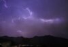 Gewitter Málaga Juni