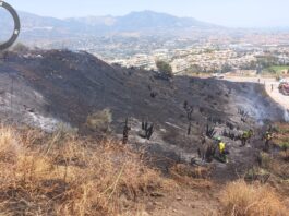 Waldbrand Mijas Juni 2025