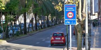 Parkplatz sichern in Spanien