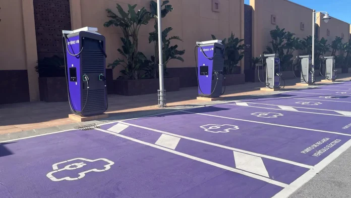 Schnellladestation Elektroauto Andalusien
