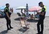 Polizeiaktion Strand Torrox