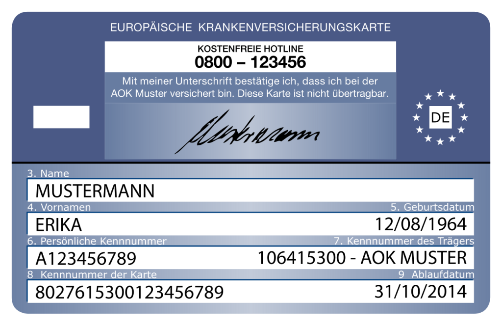 Europäische Krankenversicherungskarte: Das müssen deutsche Residenten in Spanien wissen Europäische Krankenversicherungskarte in Spanien beantragen