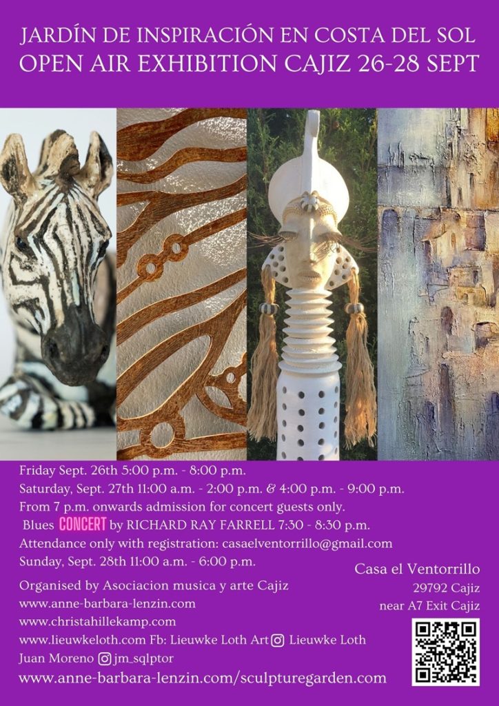 Ausstellung im Skulpturengarten Casa el Ventorrillo