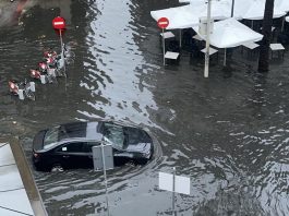 Unwetter in Teilen Andalusiens: Über 500 Notrufe und ein Schwerverletzter Starkregen Andalusien Oktober 2025