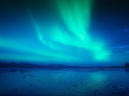 Aurora borealis Spanien 2025
