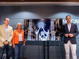 Málaga Weihnachtsbeleuchtung 2025