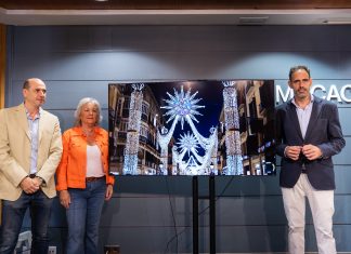 Málaga Weihnachtsbeleuchtung 2025
