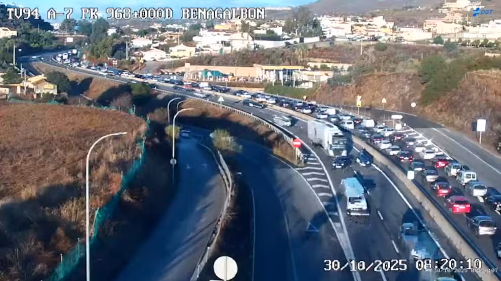 A-7 Málaga Stau