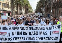 Gesundheitsprotest Costa del Sol