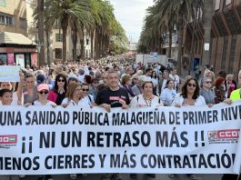 Gesundheitsprotest Costa del Sol