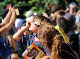 Sonnenfinsternis in Spanien