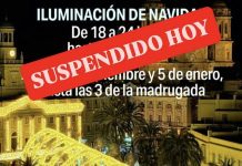 Weihnachtsbeleuchtung Cádiz