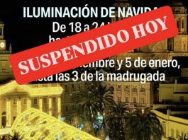 Weihnachtsbeleuchtung Cádiz