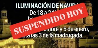 Weihnachtsbeleuchtung Cádiz