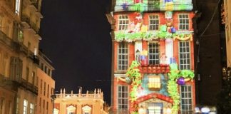 Lichtershows in Málaga