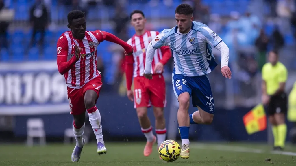 FC Málaga - UD Almería 2:1: Zweiter Sieg zum Jahresende