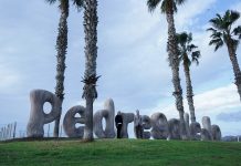 Neues Strandlogo in Pedregalejo im Osten Málagas: Jeder Buchstabe kostet 6.500 Euro Strandbuchstaben Pedregalejo