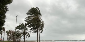 Unwetter in Málaga