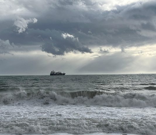 Sturm an der Costa del Sol