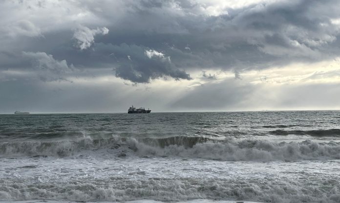 Sturm an der Costa del Sol
