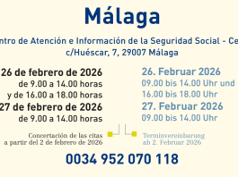Rentenberatungstage in Málaga 2026