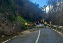 Hochwasser in Andalusien