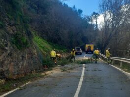 Hochwasser in Andalusien
