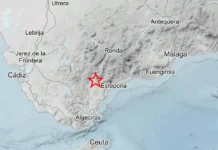 Drei Erdbeben erschüttern Gaucín in der Provinz Málaga innerhalb von drei Stunden Erdbeben Gaucin