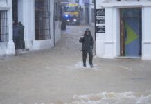 Evakuierung Grazalema