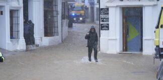 Evakuierung Grazalema