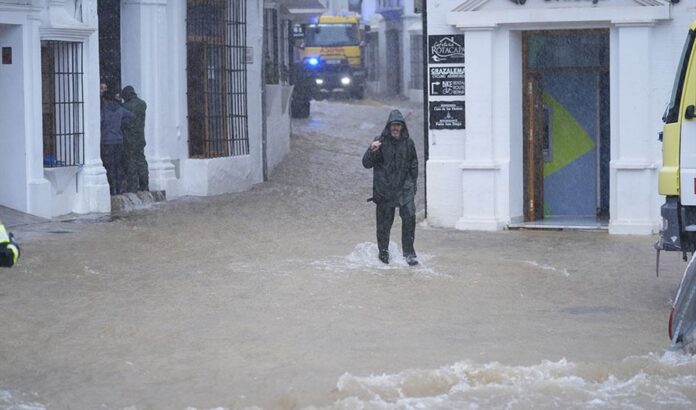 Evakuierung Grazalema