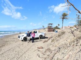 Sturmschäden in Marbella