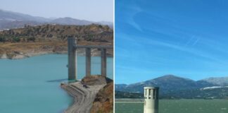 Stausee La Viñuela in der Axarquía: Vom Dürre-Notstand zur historischen Erholung Wasserstand La Viñuela