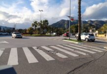 Marbella Straßenschäden