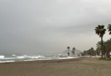 Schlammregen Málaga