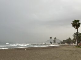 Schlammregen Málaga