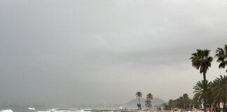 Schlammregen Málaga